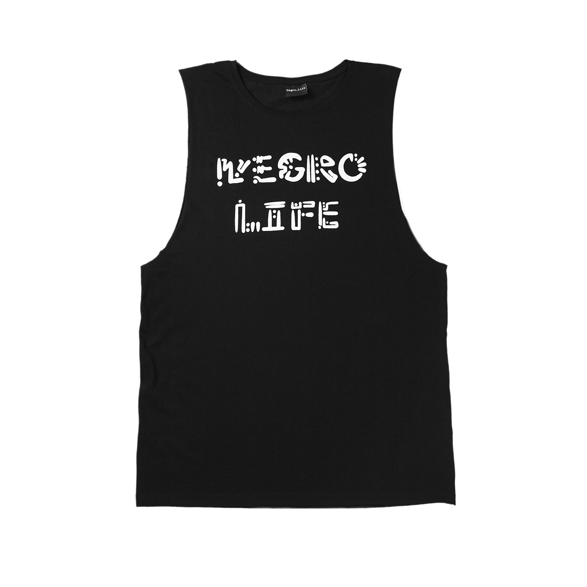 Negro.Life Mask Black Tank